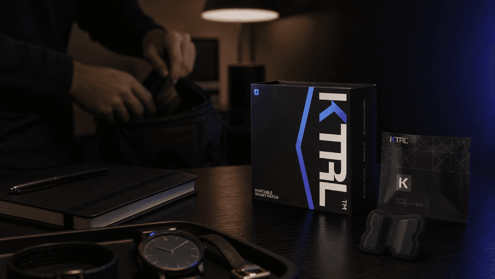 KTRL box, quiet detail